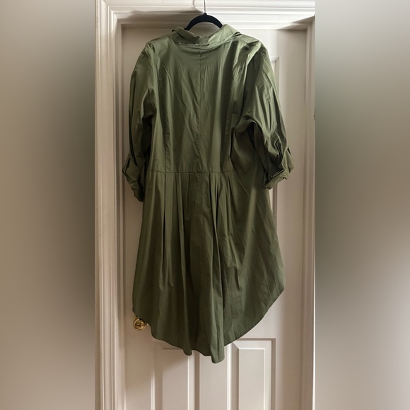 Olive green high low top - Picture 2 of 4